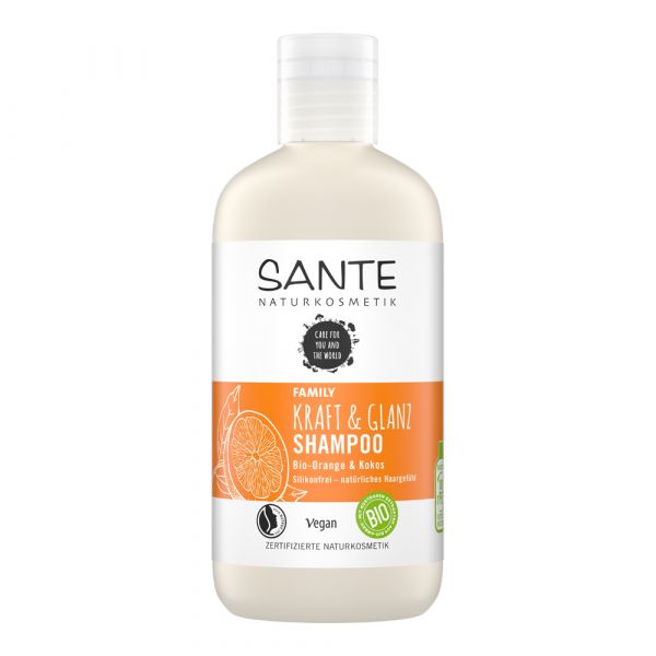 Sante Kraft & Glanz Shampoo Bio-Orange & Kokos 250ml Sante Kraft & Glanz Shampoo Bio-Orange & Kokos 250ml