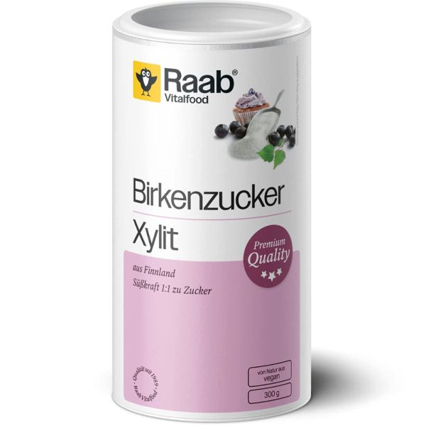 Raab Vitalfood Birkenzucker Premium 300g Raab Vitalfood Birkenzucker Premium 300g