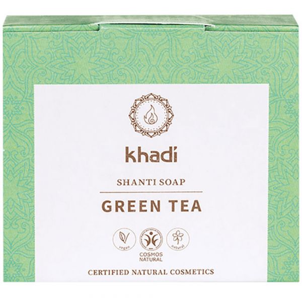 Khadi Shanti Soap Green Tea