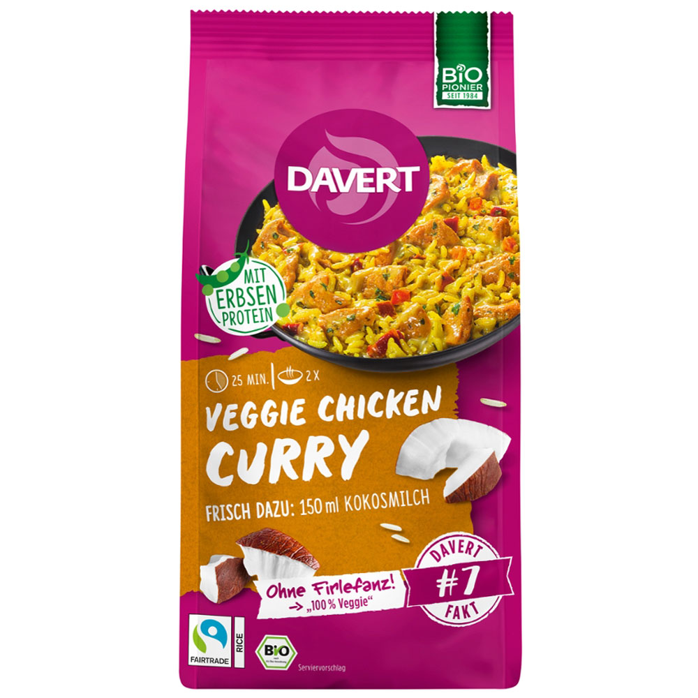 Davert Veggie Chicken Curry BioNaturel.de