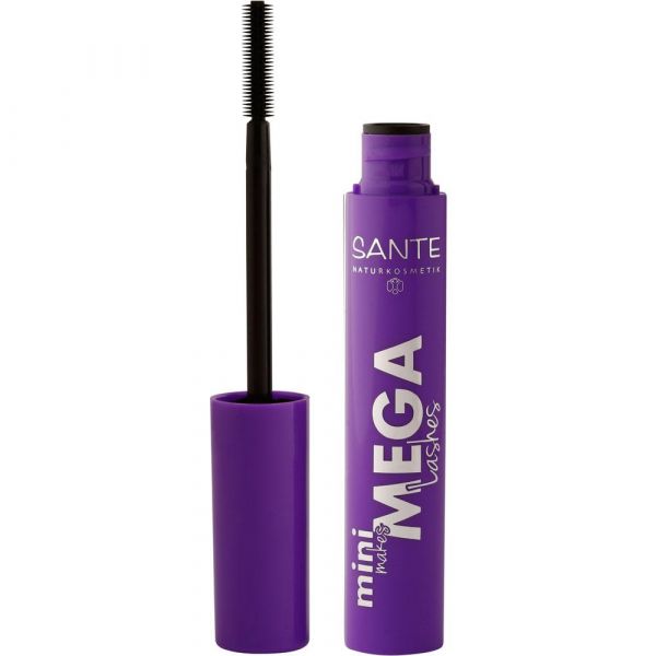 Sante mini makes MEGA lashes mascara 01 black