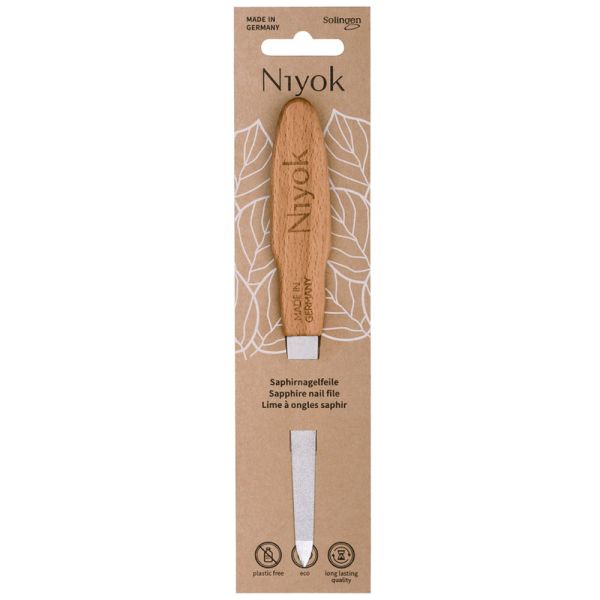 Niyok Saphirnagelfeile mit Holzgriff Niyok Saphirnagelfeile mit Holzgriff