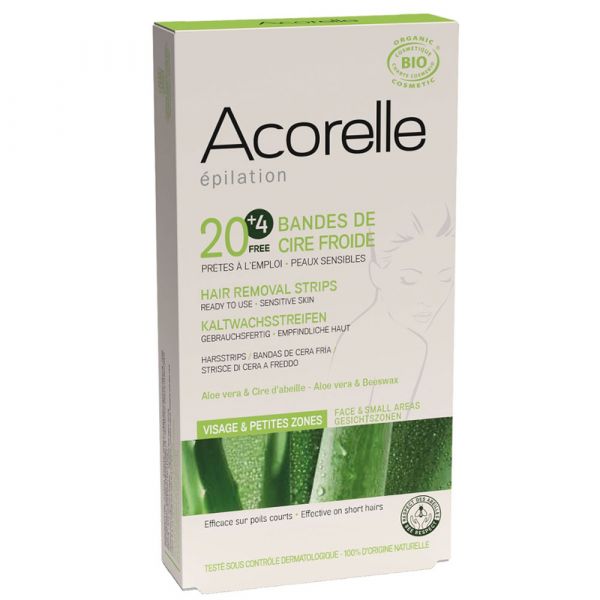 Acorelle KALTWACHSSTREIFEN GESICHT