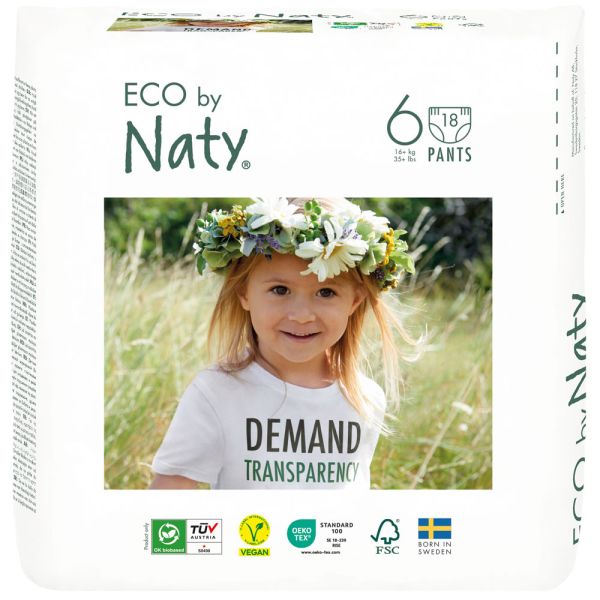 Naty Eco Windelhöschen Gr. 6  16+ kg