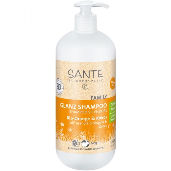 Sante Glanz Shampoo Bio-Orange & Kokos 950ml