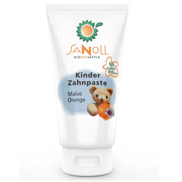 Sanoll Kinder Zahnpaste Malve-Orange Sanoll Kinder Zahnpaste Malve-Orange