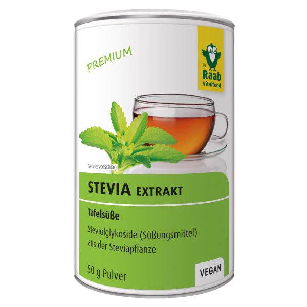 Raab Vitalfood Stevia Extrakt Tafelsüße