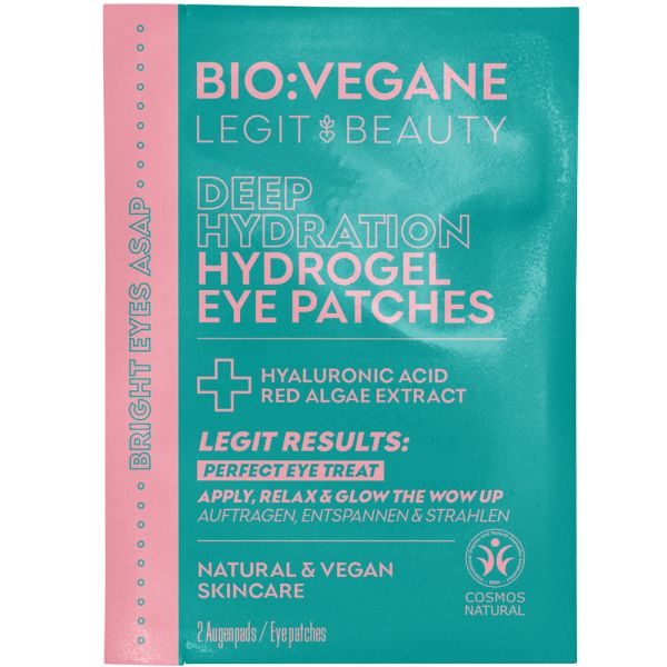 BIO:VEGANE Deep Hydration Hydrogel Eye Patches