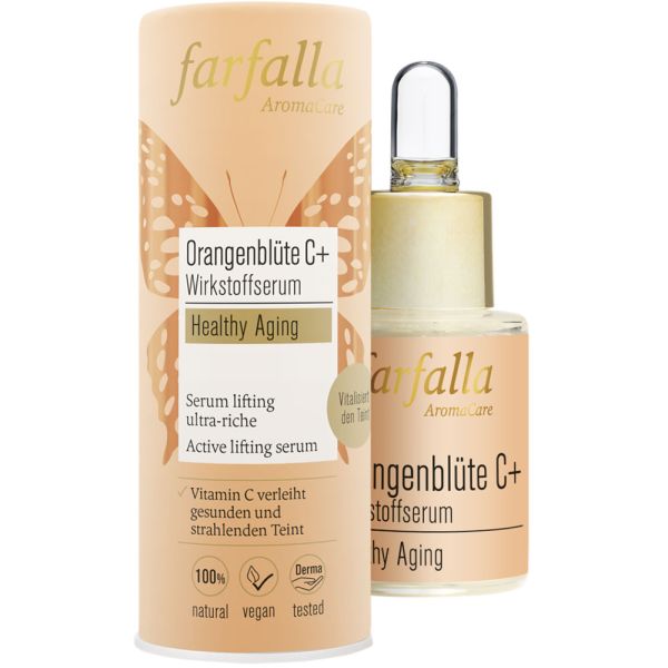 Farfalla Orangenblüte C+ Wirkstoffserum Healthy Aging Farfalla Orangenblüte C+ Wirkstoffserum Healthy Aging