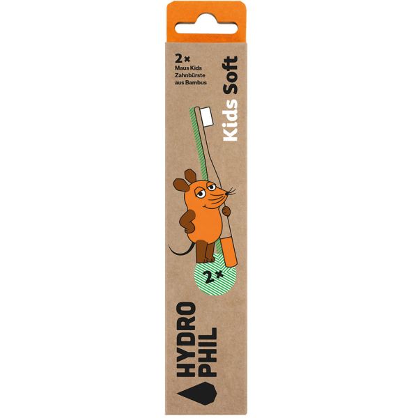 Hydrophil Bambus-Zahnbürste Kinder Maus Hydrophil Bambus-Zahnbürste Kinder Maus