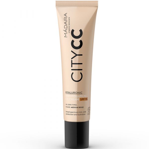 Madara Hyaluronic Anti-Pollution CC CREAM SPF 15 medium beige