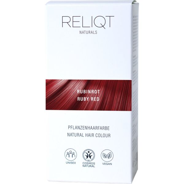 RELIQT Pflanzenhaarfarbe RUBINROT