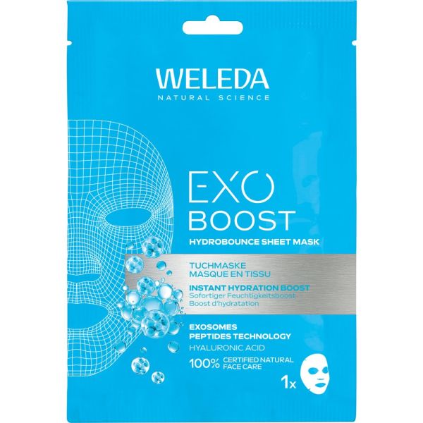 WELEDA Exo Boost Tuchmaske Feuchtigkeit