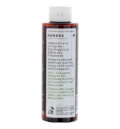 Korres Laurel & Echinacea Anti-Schuppen Shampoo für trockene Kopfhaut