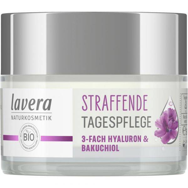 Lavera STRAFFENDE TAGESPFLEGE 3-fach Hyaluron & Bakuchiol