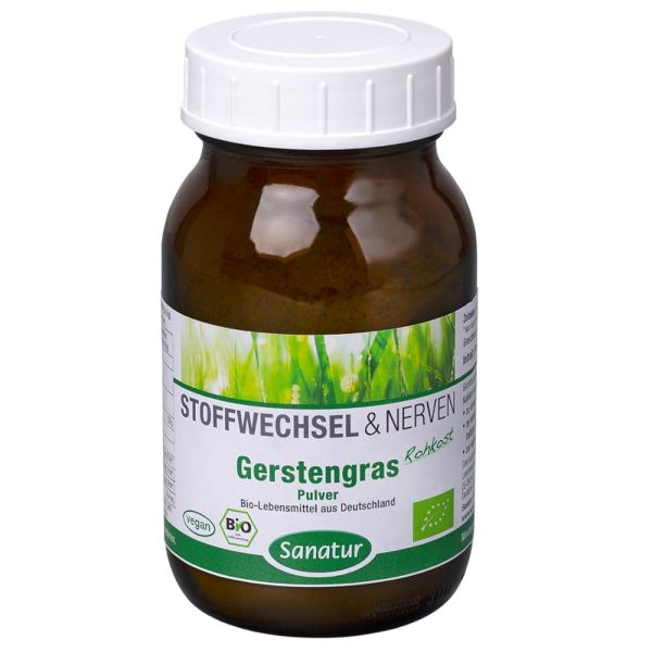 Sanatur Gerstengras Pulver 90g