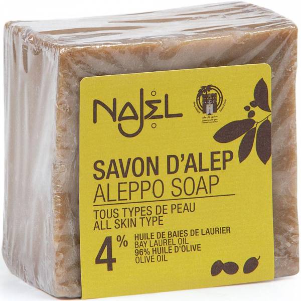 Najel Aleppo-Seife 4% Lorbeeröl