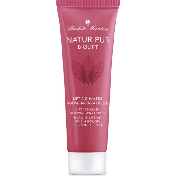 Charlotte Meentzen Natur Pur Biolift Lifting-Maske Rotwein-Parakresse