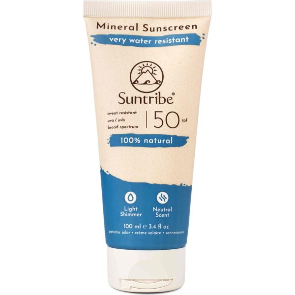 Suntribe Active Organic Mineral Sunscreen SPF 50
