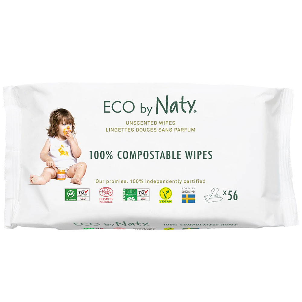 Naty Lingettes humides sensitives 56 Stück 56 Stück20 Stück56 Stk. - Hygiène