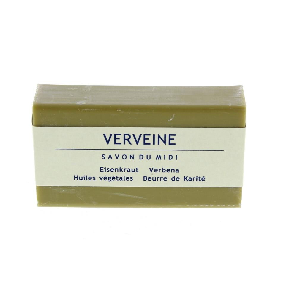 Savon Du Midi Savon au beurre de karité Verveine 100 g - Savon Du Midi
