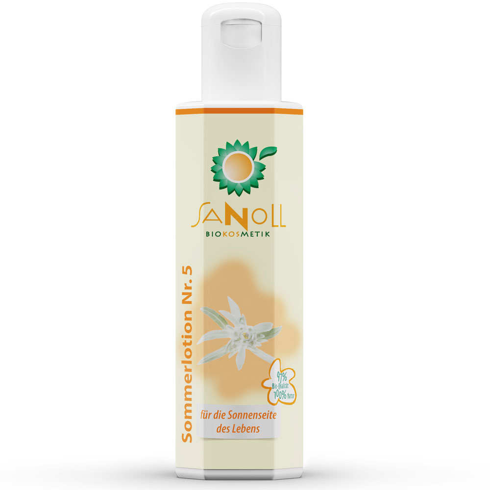 Sanoll Lotion d'été - N° 5 150 ml - Protection solaire