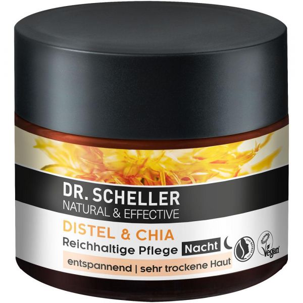 Dr. Scheller DISTEL & CHIA Reichhaltige Pflege Nacht