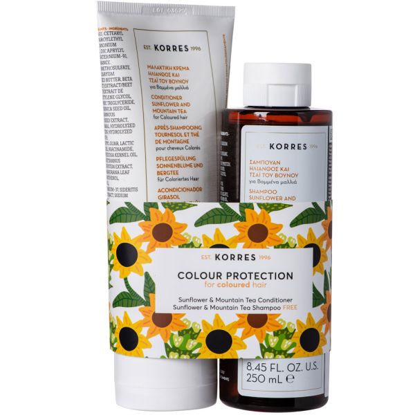 Korres SUNFLOWER & MOUNTAIN TEA COLLECTION