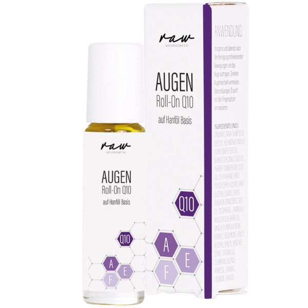 raw Naturkosmetik Augen Roll-On Q10