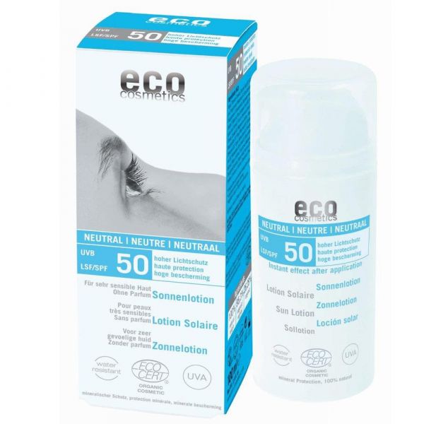 Eco Cosmetics Sonnenlotion LSF 50 neutral