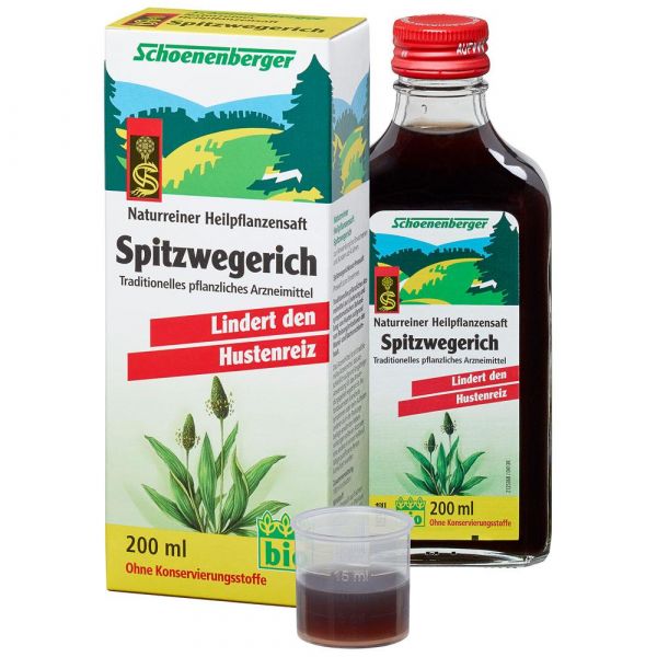 Schoenenberger Spitzwegerich-Saft Schoenenberger Spitzwegerich-Saft