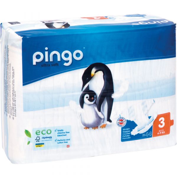 pingo Bio Windeln Midi 4-9 Kg