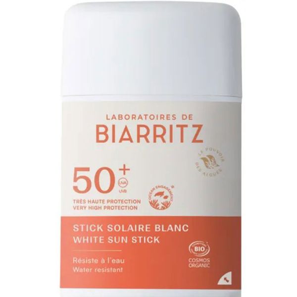 Laboratoires Biarritz Weisser Sonnenstick LSF50+