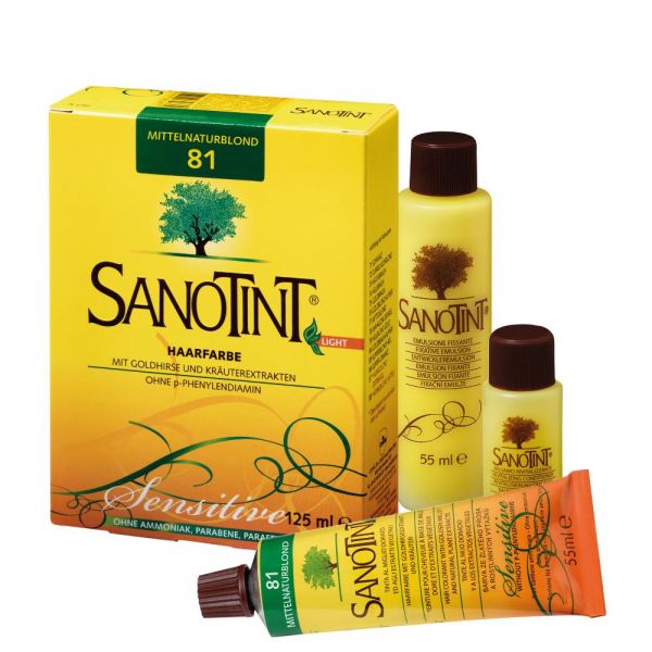 SANOTINT® Haarfarbe sensitiv Light Mittelnaturblond
