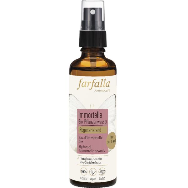 Farfalla Immortelle Bio-Pflanzenwasser regenerierend Farfalla Immortelle Bio-Pflanzenwasser regenerierend