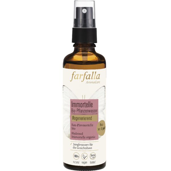 Farfalla Immortelle Bio-Pflanzenwasser regenerierend