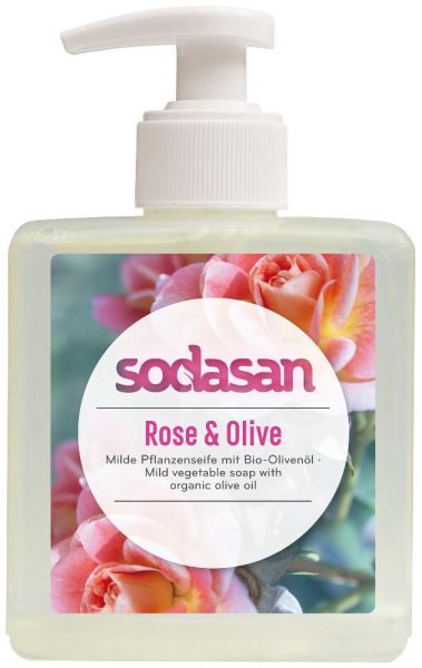 Sodasan Rose-Olive Seife liquid 300ml