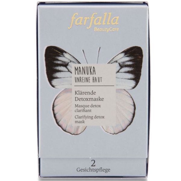 Farfalla Manuka Unreine Haut klärende Detoxmaske 70ml