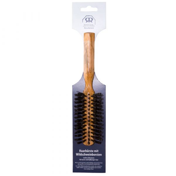 Redecker Haarbürste Olive Halb Borste
