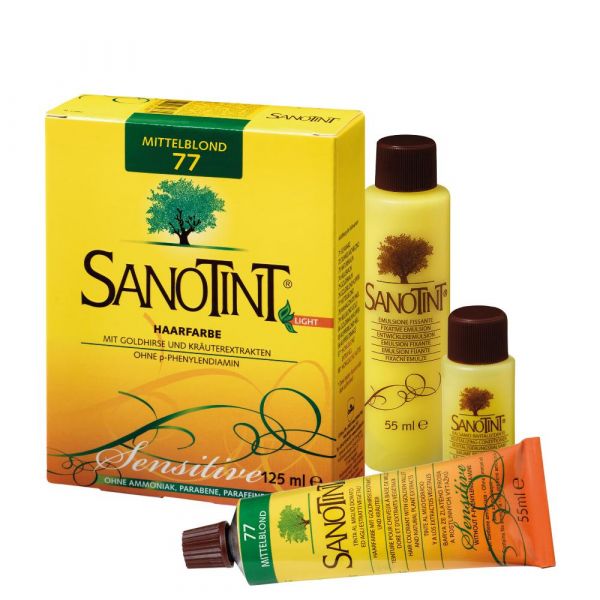 SANOTINT® Haarfarbe Light Mittelblond Nr. SANOTINT® Haarfarbe Light Mittelblond Nr.