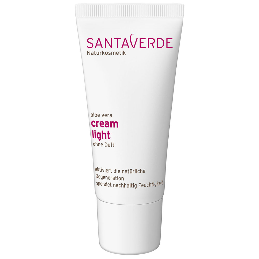 Santaverde cream light sans parfum 30 ml - Soins de jour