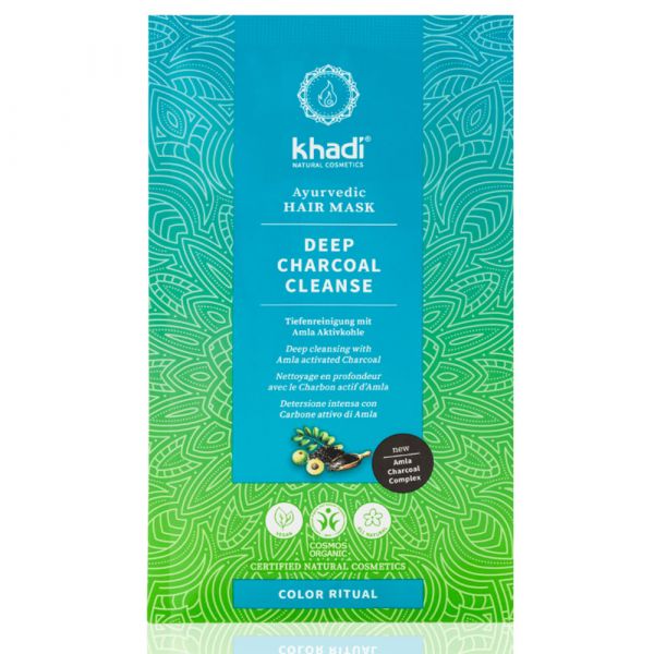 Khadi Deep Charcoal Cleanse Haar Maske