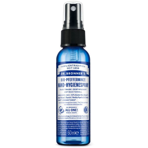 Dr. Bronners Bio Hand-Hygienespray Pfefferminze Dr. Bronners Bio Hand-Hygienespray Pfefferminze