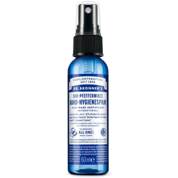 Dr. Bronners Bio Hand-Hygienespray Pfefferminze