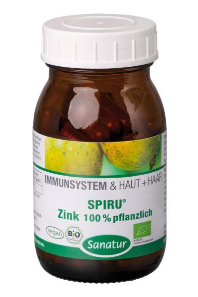Sanatur Spiru Zink 100% pflanzlich