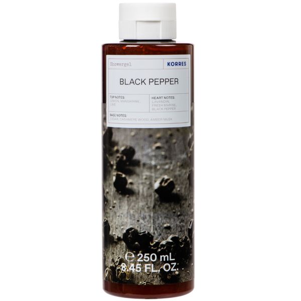Korres BLACK PEPPER Duschgel