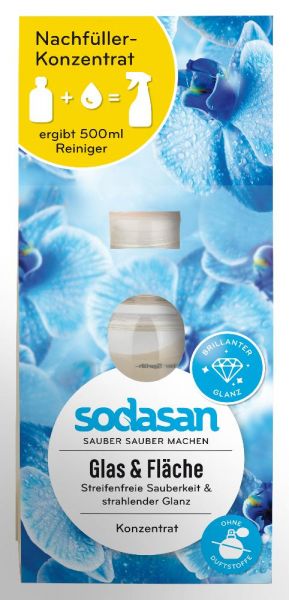 Sodasan Glas & Flächen Reiniger 100ml Sodasan Glas & Flächen Reiniger 100ml