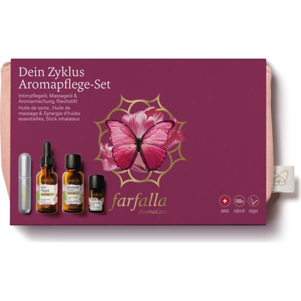 Farfalla Aromapflege Set Dein Zyklus Frauenleben