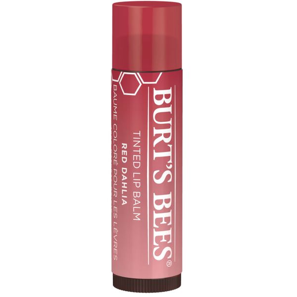 Burts Bees Tinted Lip Balms Red Dahlia