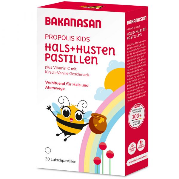 Bakanasan Propolis Lutsch Drops für Kinder Bakanasan Propolis Lutsch Drops für Kinder